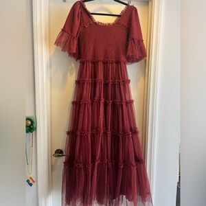 JessaKae sized small tiered maxi dress